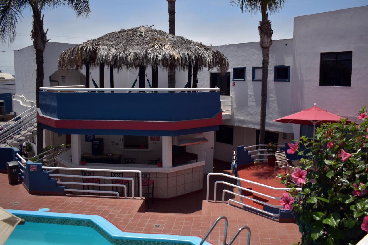 Hotel Mediterraneo Rosarito Exteriör bild
